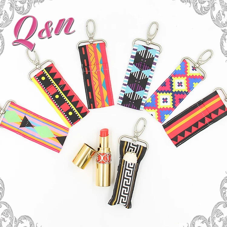 Тканевый брелок из корсажной ленты лидер продаж для ключей с