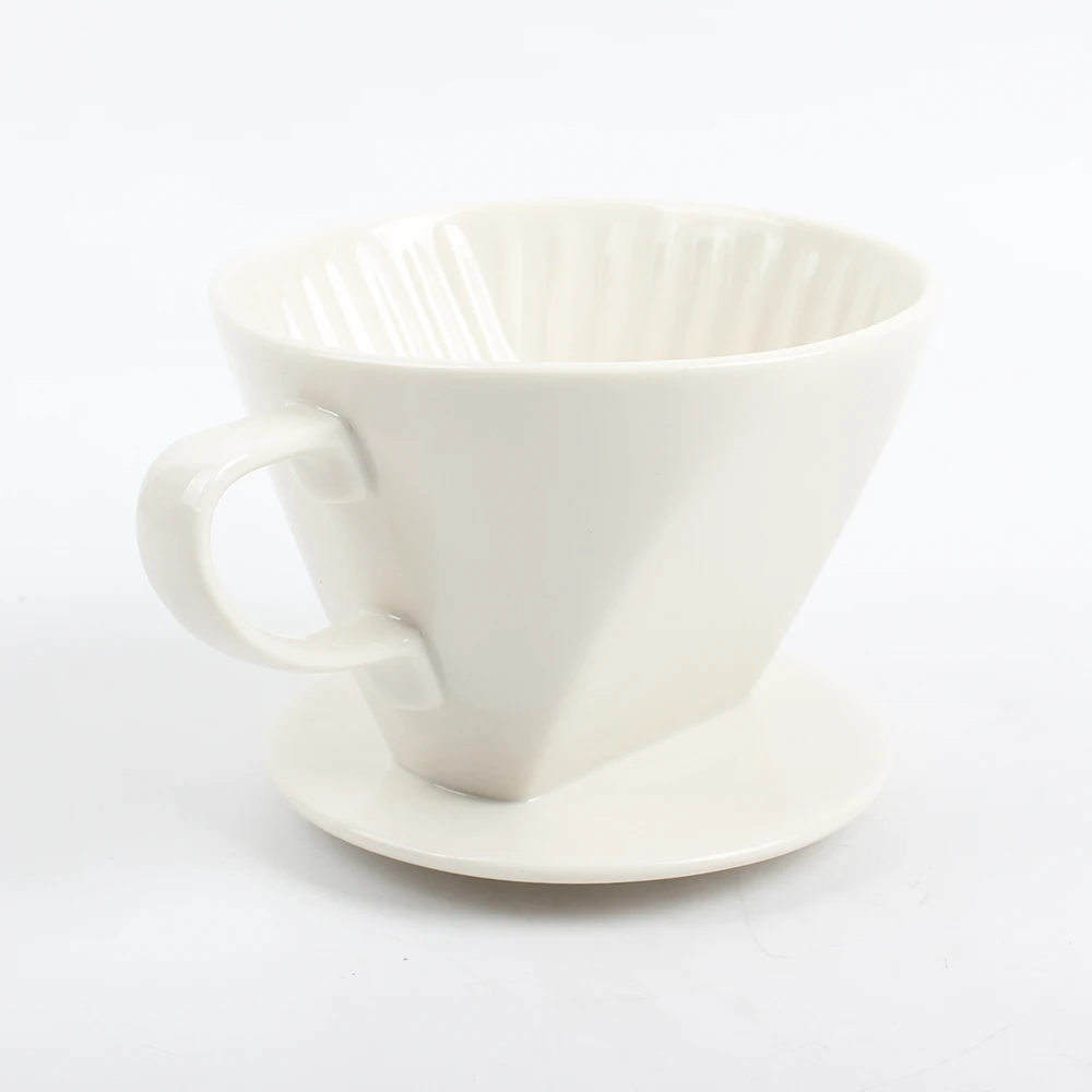 Wholesale Ceramic Reusable Filter Coffee Dripper