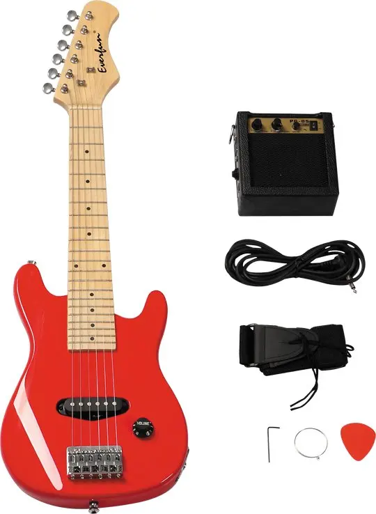 Funky electric bass guitar kit guitar pack