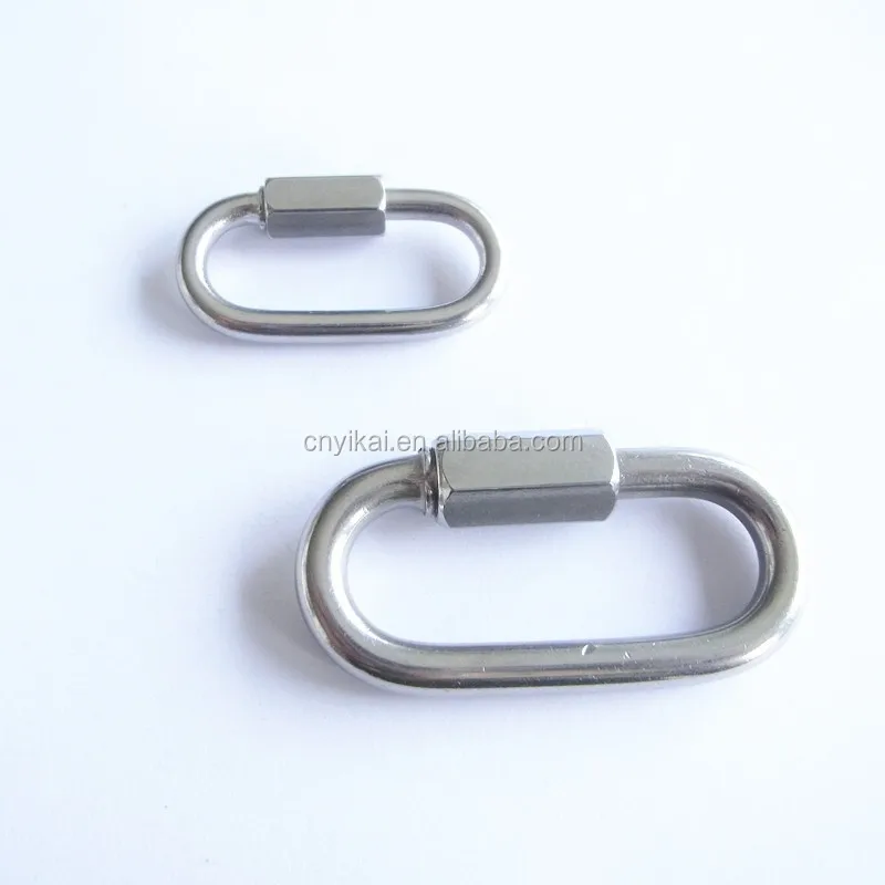 metal carabiner,  swivel hook with snap   snap hooks stainless steel hooks