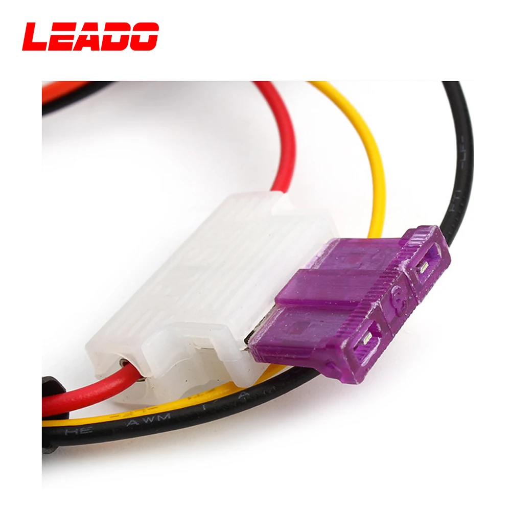 Auto Car Led Light Relay Harness Dimmer On Off DRL Controller Module