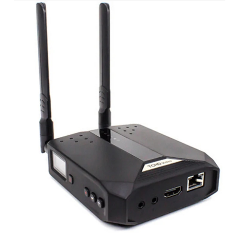 H.264/H.265 Wireless Mobile лучшее видео энкодер с светодиодный экран