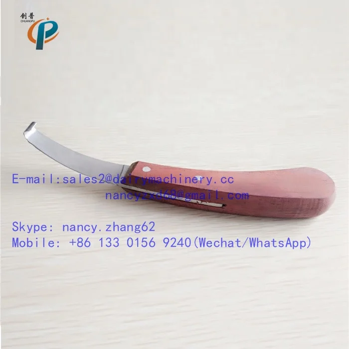 Best quality cow hoof cutter, right handle hoof knife, animal nail foot hoof trimming