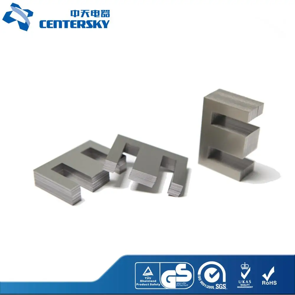 
EI silicon steel lamination H18 H50 material of transformer parts 