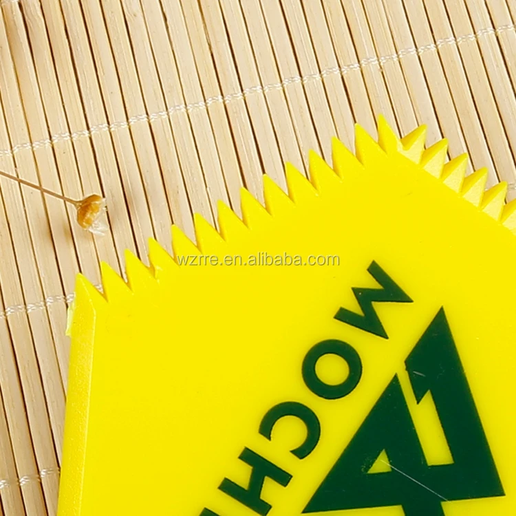 ABS Custom Printed Plastic Wax Comb for Surfboard