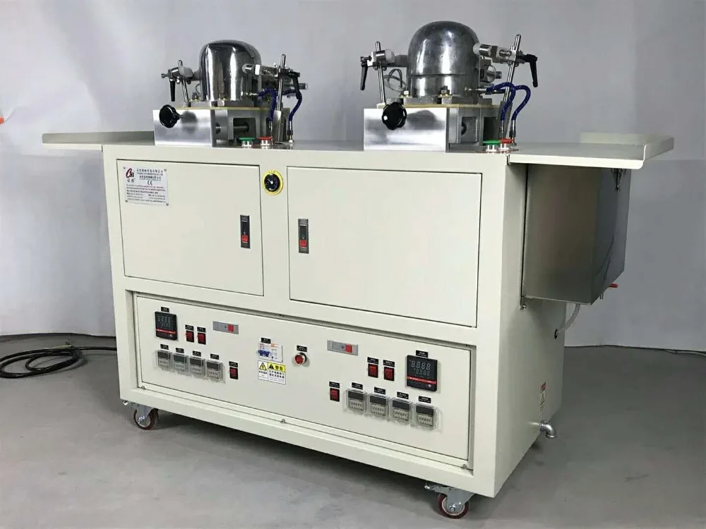 Automatic Baseball Cap Ironing Machine Two Heads Cap Making Machine