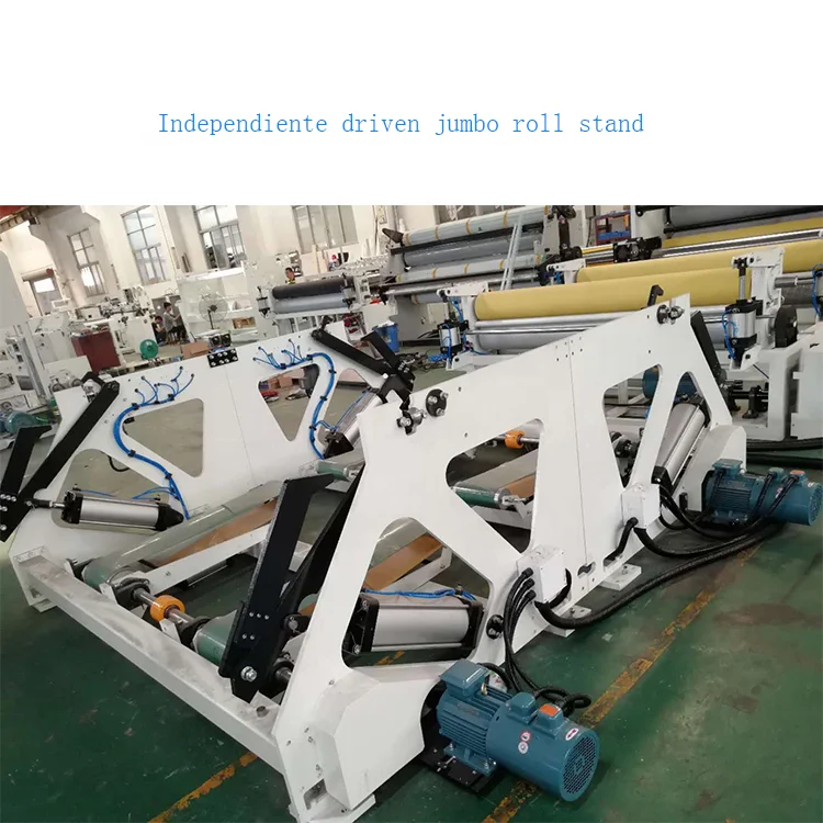 toilet jumbo rolls paper making manufacturing machine small scale in Turkey