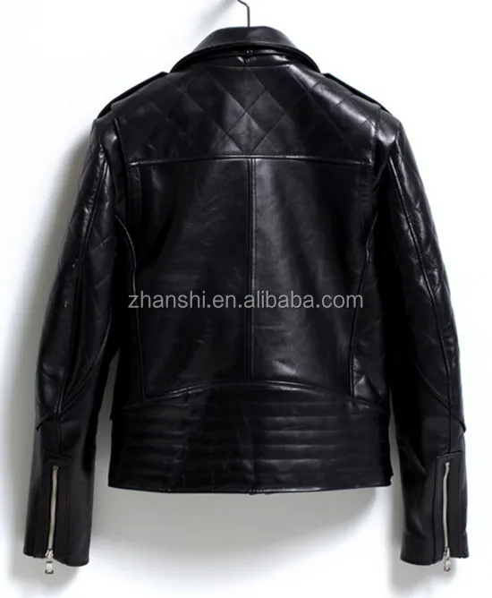  Высококачественная Мужская модная Байкерская кожаная куртка в итальянском стиле