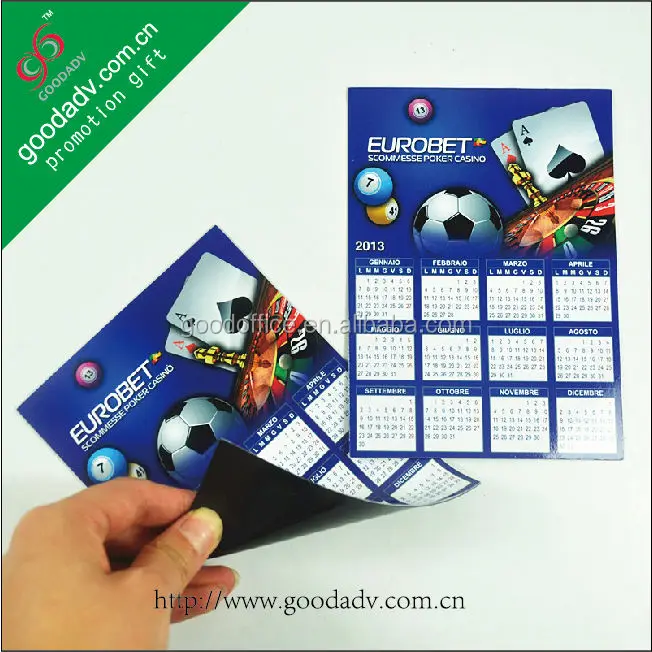 
Magnetic Refrigerator Calendar/Fridge Magnet calendars/Promotional magnetic calendar 