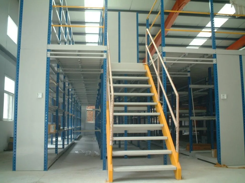 Popular China Manufacturer Steel Structure Attic Style Loft Racking Platform Mezzanine Floor System