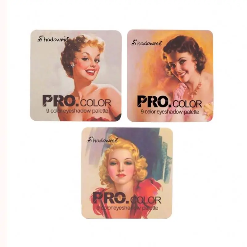 RTS high pigmented nude shimmer makeup eye shadow glitter eyeshadow palette best quality waterproof pallete eye shadow case book