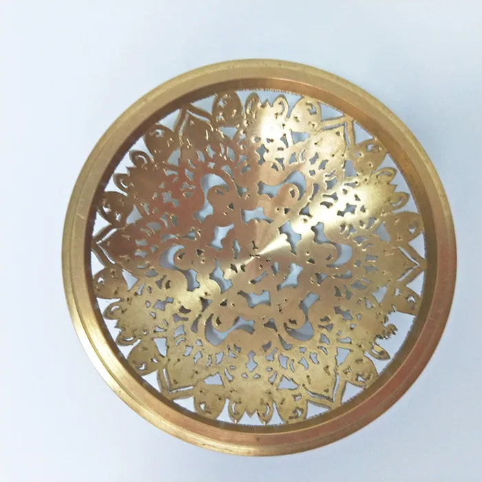 OEM/ODM custom brass incense burner cover precision CNC turning 5-axis CNC machining