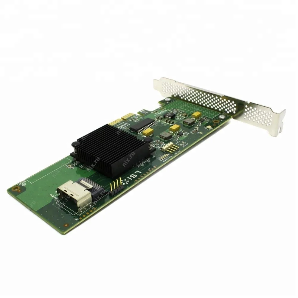 LSI 9211-4i 4-Port 6Gb/s SAS+SATA pci-e x4 Internal Single RAID Host bus adapter  CARD