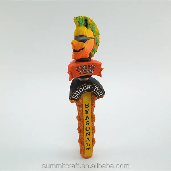 Custom novelty resin LED lighting beer tap handle