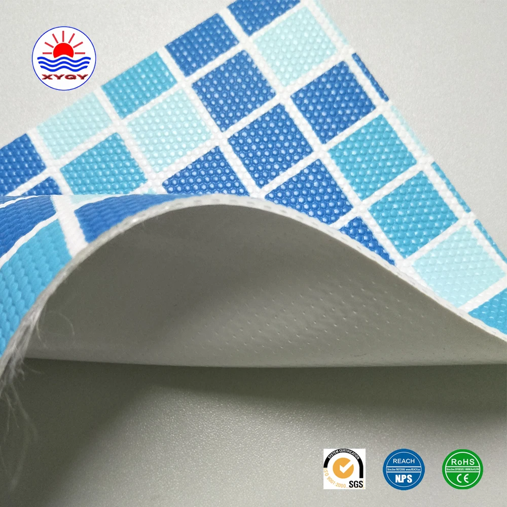 water pvc tarpaulin for swimming pool liner fabric