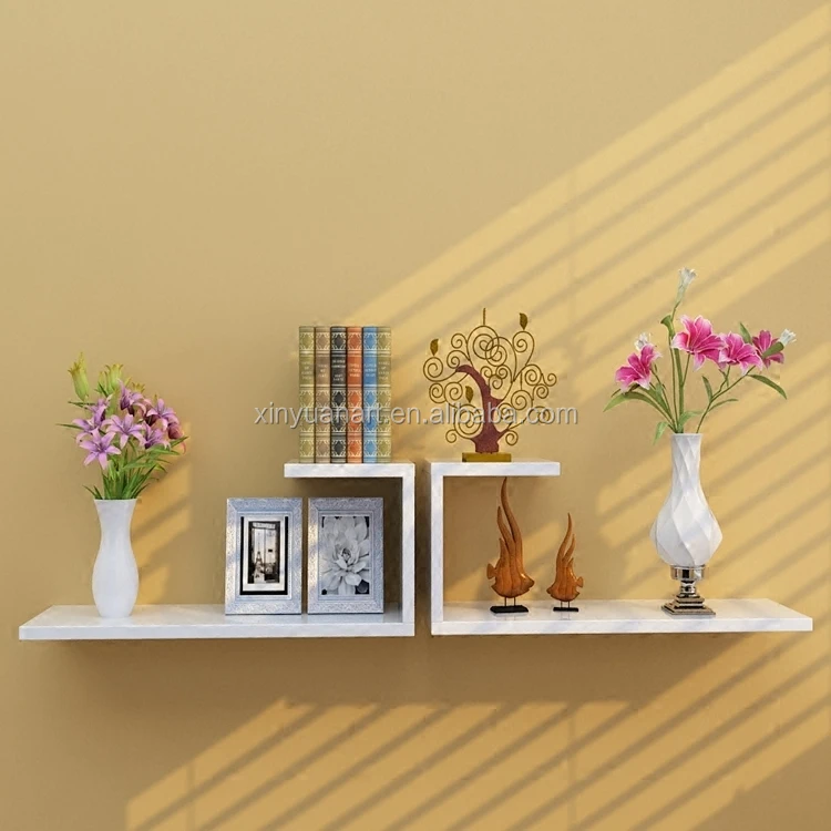 The Best Popular selling wood cube wall shelf decoration