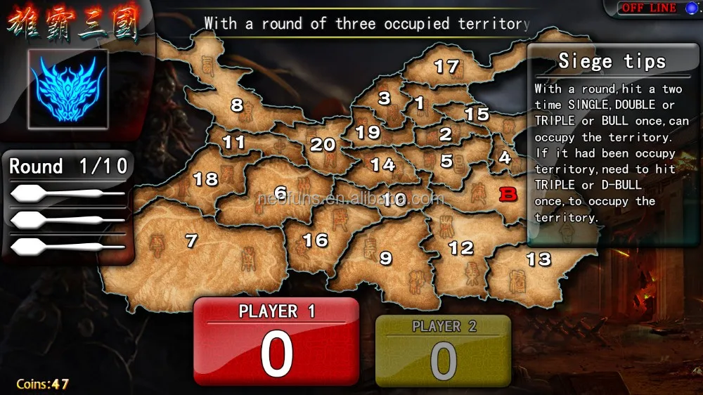 High Quality Hot Selling Online Video Electronic Darts Soft Tip Game Machine for Bar