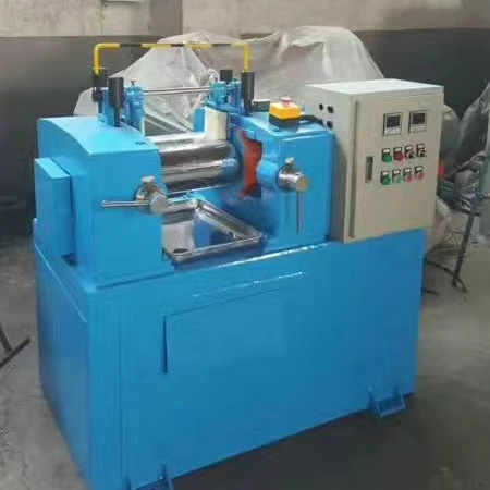XK-160 Two-roll lab rubber mixing mill / open lab mixing mill