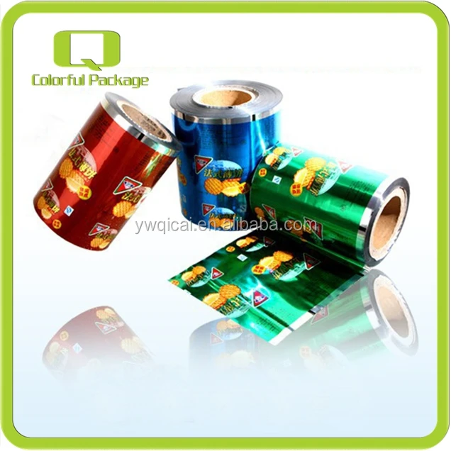 Популярный Стиль, индивидуальная печать, ламинированная термоизоляционная Гибкая пищевая упаковочная пленка, рулон пластиковой биоразлагаемой упаковочной пленки в саше