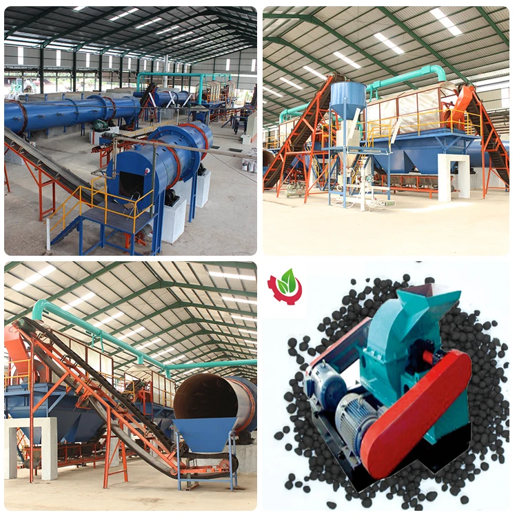 NPK fertilizer production line machines with cage crusher for sale Easy Control Double Roller Urea Crusher Machine
