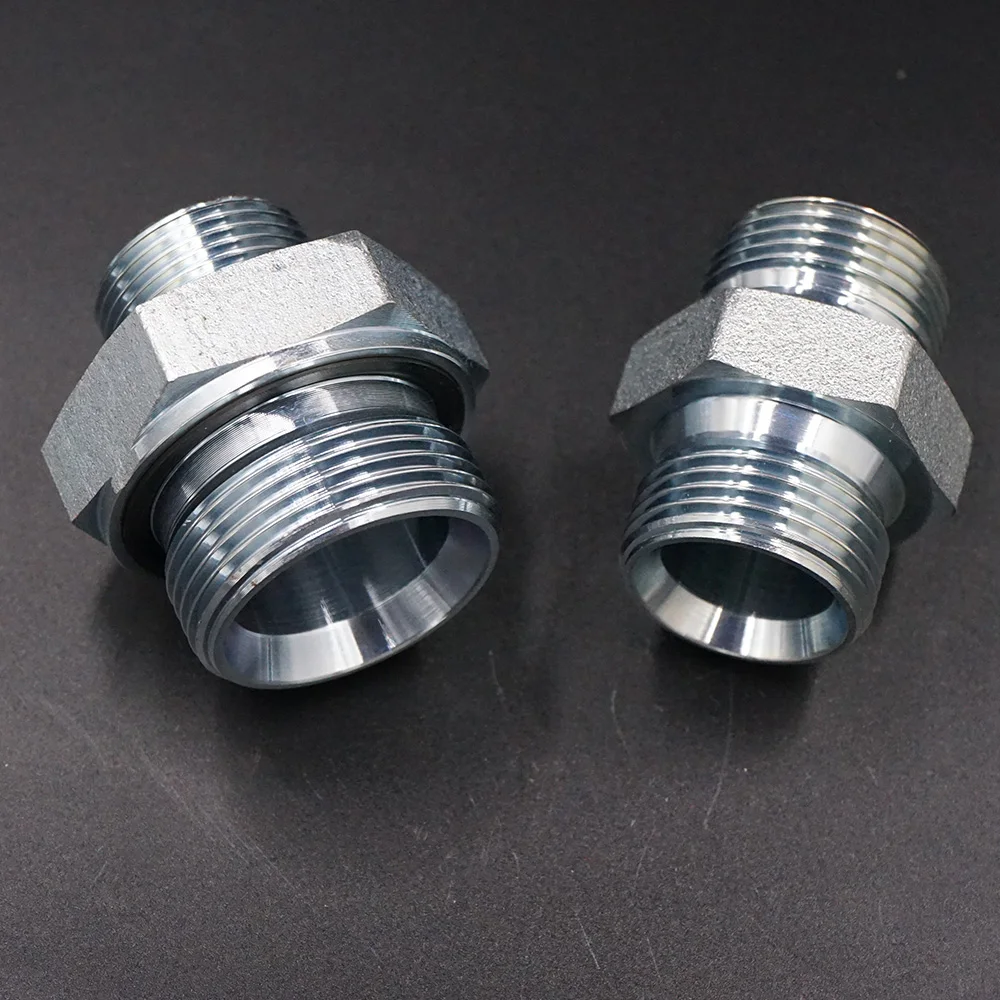 Продажа углеродного гидравлического фитинга, прямая муфта для соединения труб