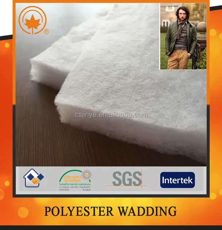 Cotton Material Filling Insulation Non Wovem Polyfill Wadding Polyester Wadding Roll Production Line