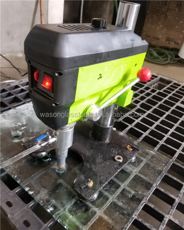 minitype simple hand use portable glass drilling machine glass hole drilling tool for manual processing