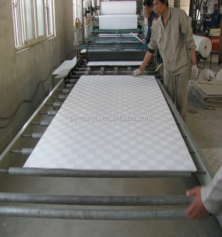 ceiling gypsum board standard size