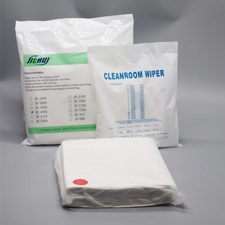 Ультра мягкий и абсорбирующий класс 100 Microfiber dust free Cleanroom Wiper