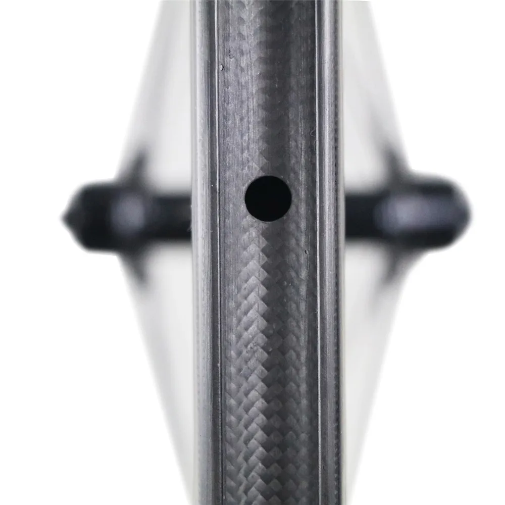 New Ican Carbon Clincher 86mm Bike Wheelset With Sapi Spokes Wheels