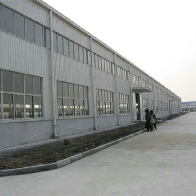 Good quality prefabricated steel structure two story factory building