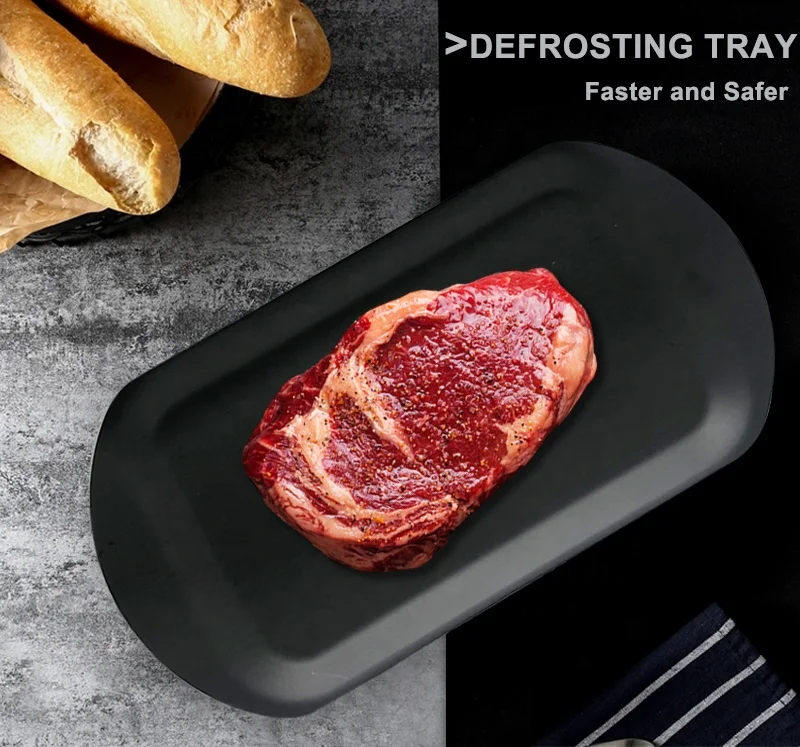 2019 Hot Sale Amazon 3 in 1  Defrosting tray  frozen food thawing plate
