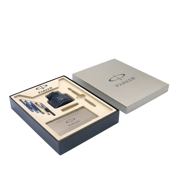 Top quality pen set gift box luxury packaging pen paper box