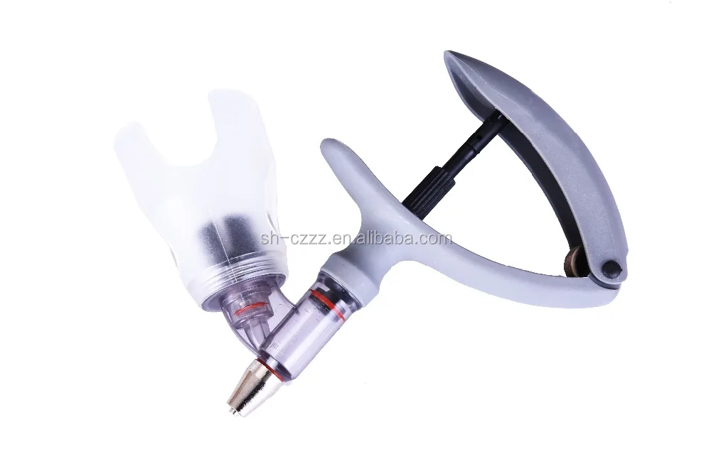 High durable material veterinary automatic continuous syringe injector, continuous syringe for cow, sheep, pig, chicken