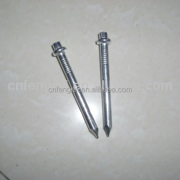 Двухсторонний бетонный гвоздь для украшения