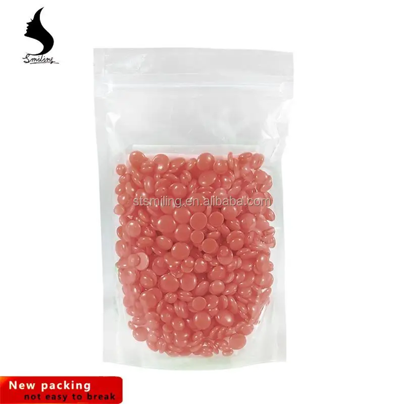 
100g Depilatory Wax Pellet Hot Film Hard Wax Beans Female Hair Removal No Strip Plainess Hard Wax 