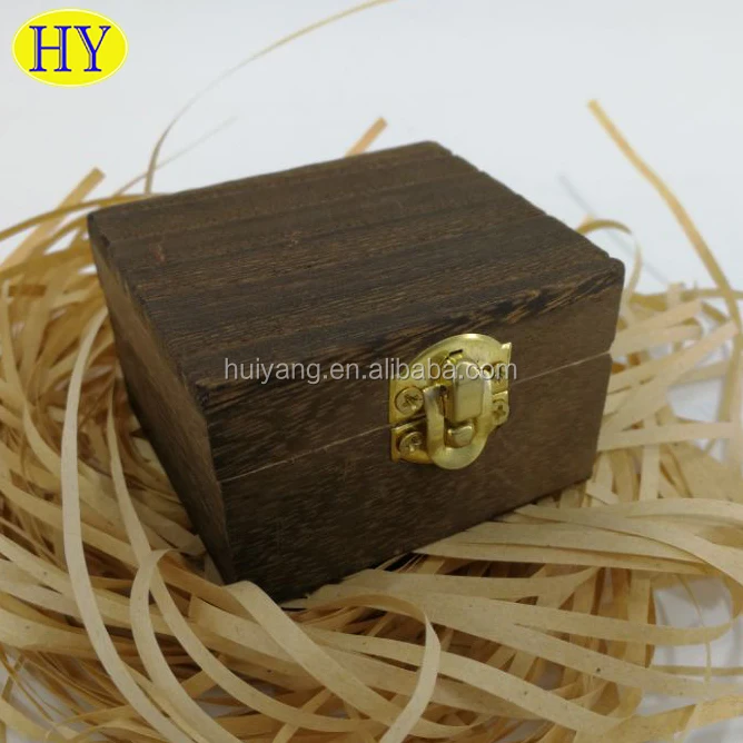 Custom diy hinged wood jewelry storage packaging boxes hot sale luxury wedding wooden gift box for rings