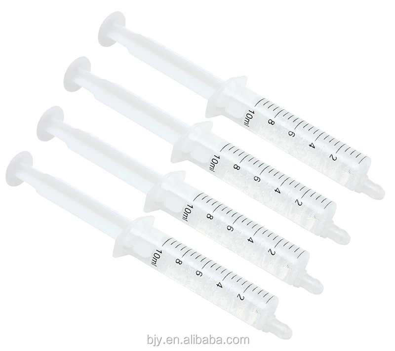 High quality good whiten effective Dental teeth whitening gel syringe 35% hydrogen peroxide
