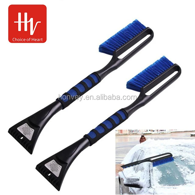 
HONVEY Multi-functional EVA Foam Long-handled Snow Brush Winter Snow Shovel Ice Scraper 