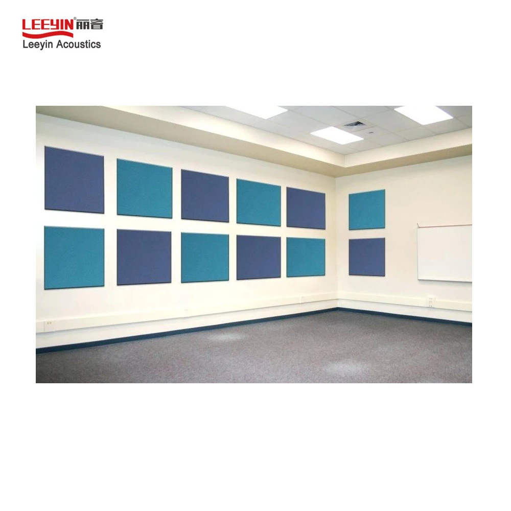 Factory Wholesale Price Fabric Wrapped Fiberglass Panels Wall Panel for Auditorium Cinema Acoustic Panels