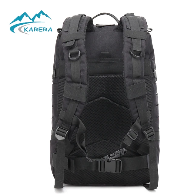 Tactical Military Assault Pack Hiking MOLLE Rucksack Laser cut Backpack