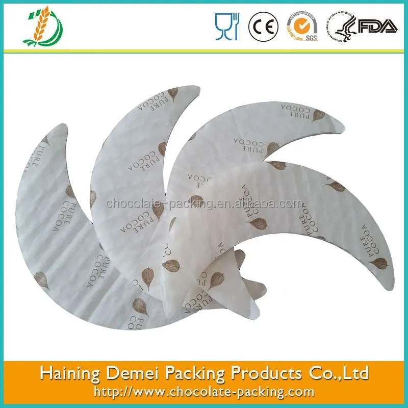 
logo customo printed chocolate paper cushion pad alibaba china supplier paper cushion pad PVC coated wrapping paper top quality 