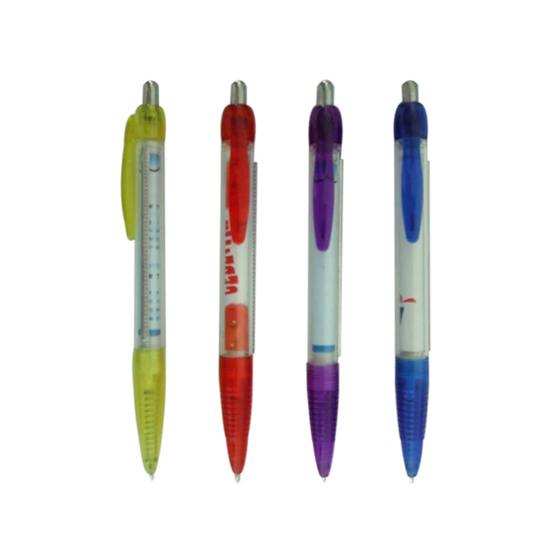 Gift pen promotional custom printing banner ball pen with pull out paper