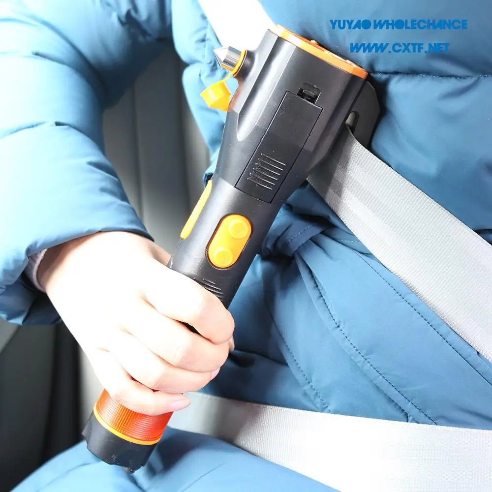 2017 New product seat belt cutter bus emergency break glass hammer OEM & ODM service