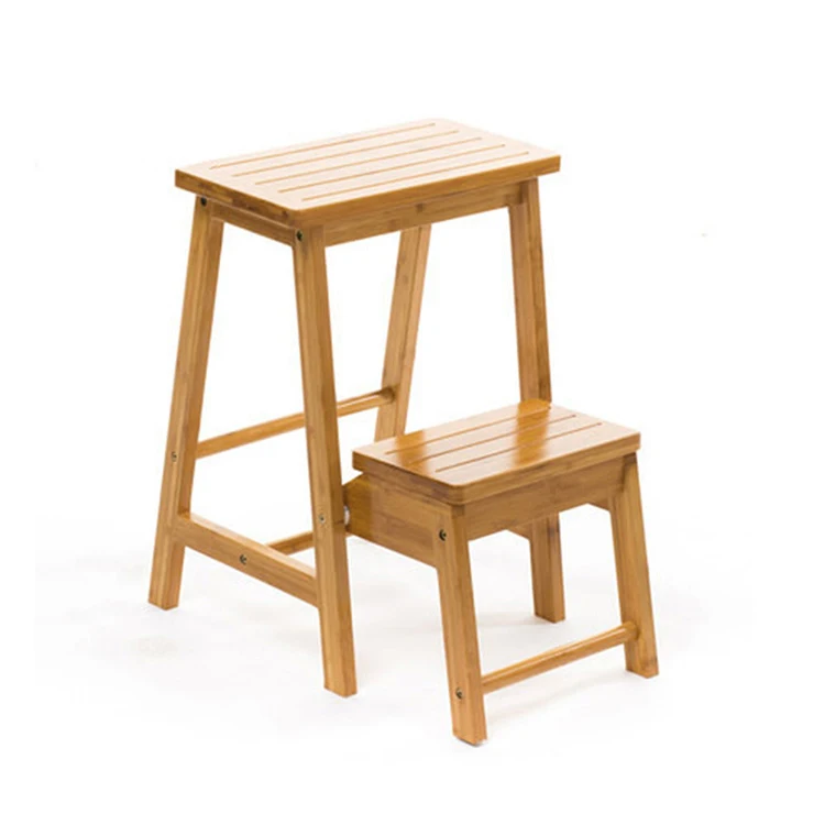 Hot Sale Portable Bamboo Household Wooden  Stool