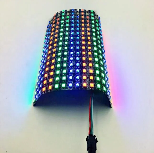 16x16 led matrix led panel ws2812b with factory bottom price