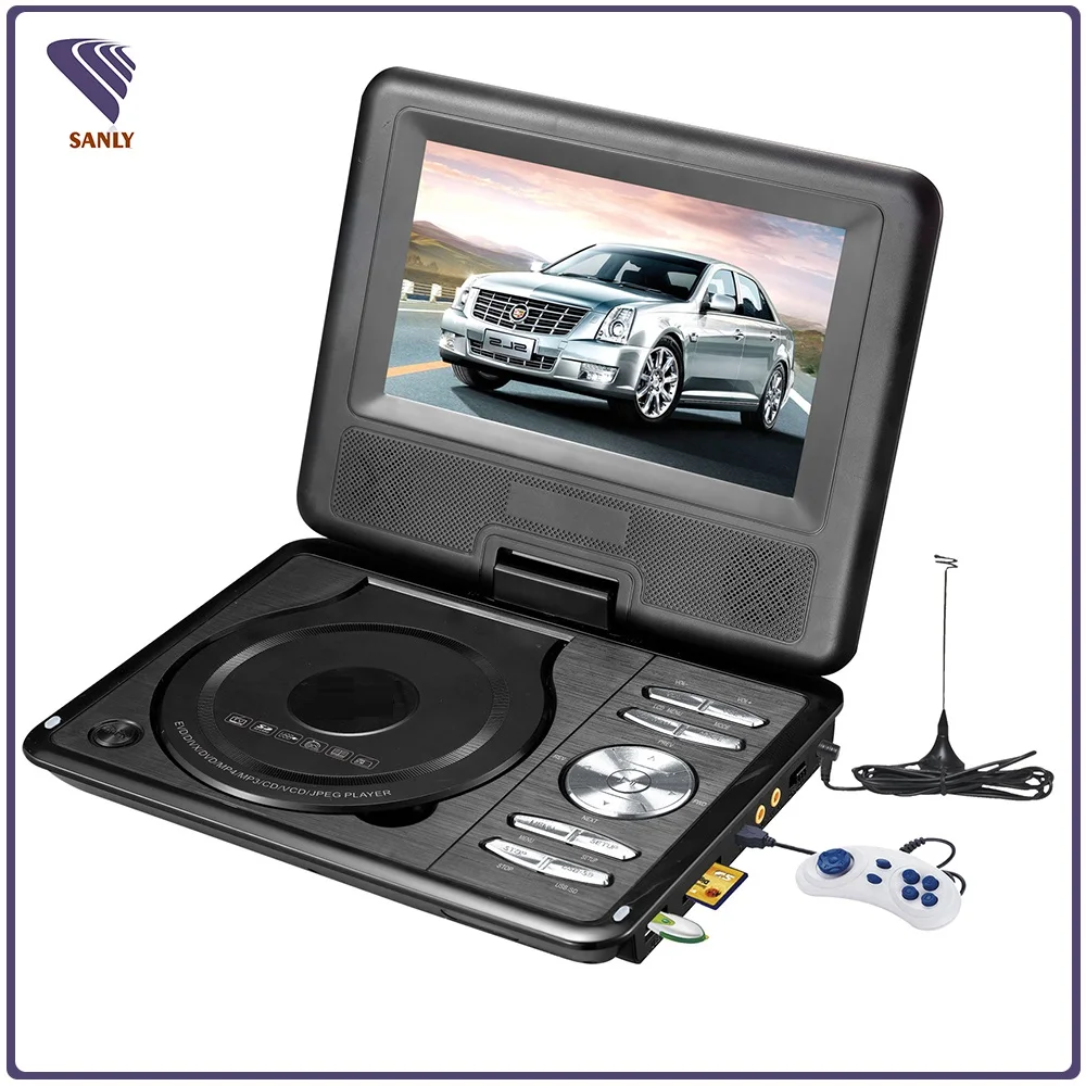 
China Made best dual screen portable dvd player buy 9 inch 
