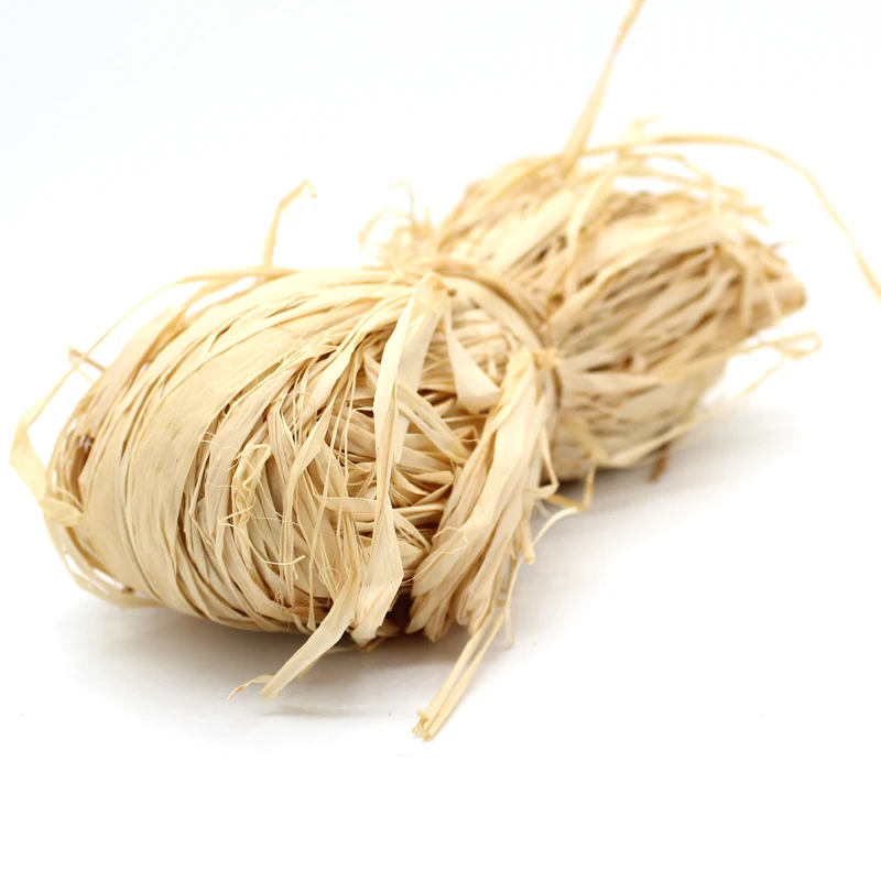 
Colorful Comfortable Accessories Flat Natural Twist Raffia Paper Cords 