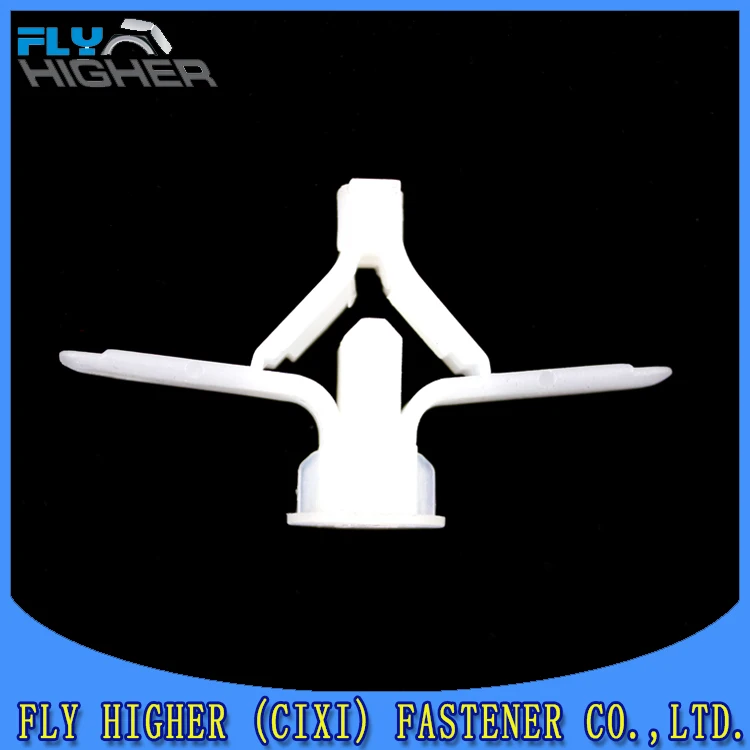 Nylon toggle anchor/Butterfly spring nylon anchors