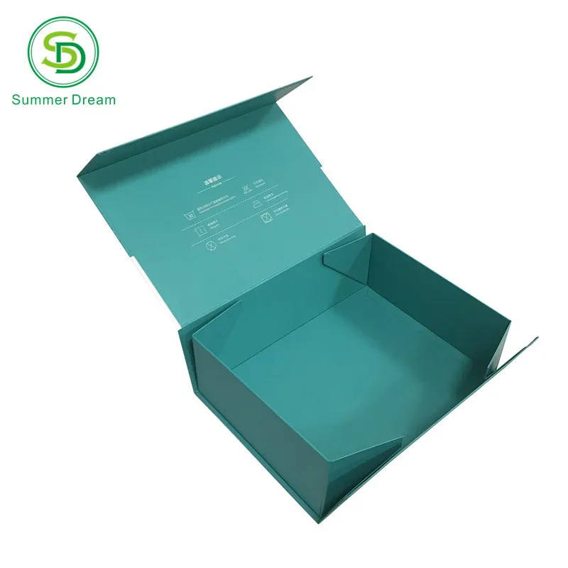 custom folding cardboard michaels clamshell gift box